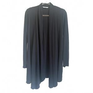 CAbi | Women’s Navy Blue Inside Tie Cardigan Kimono Size L